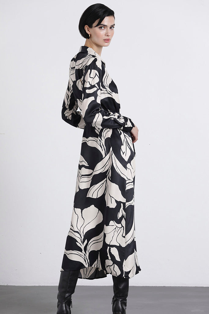 Vestido midi amadoira negro
