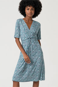 Vestido kaal turquesa