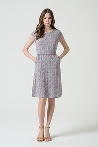 Vestido kaal azul