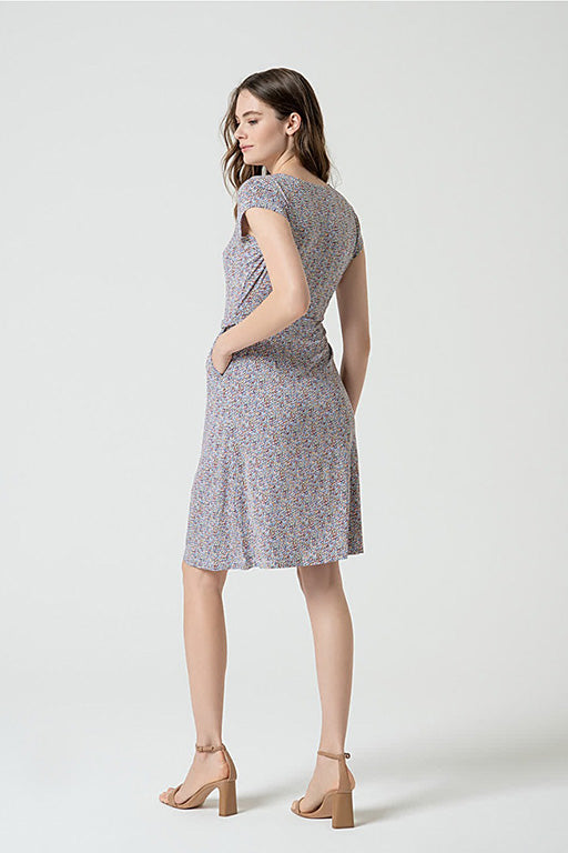 Vestido kaal azul