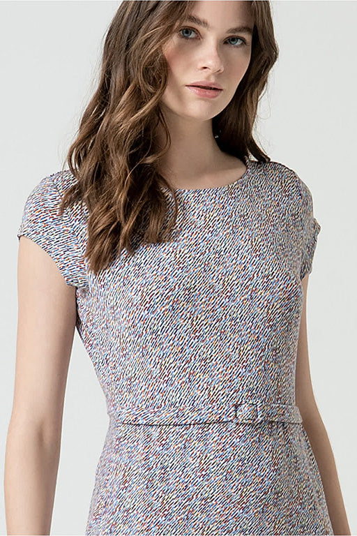 Vestido kaal azul