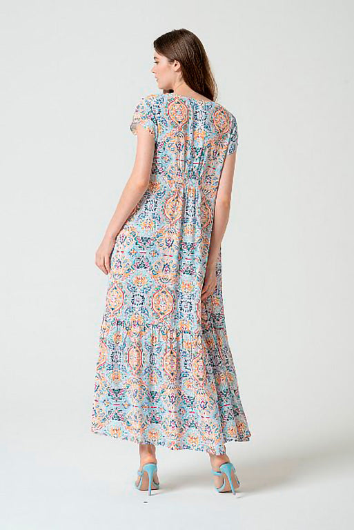 Vestido largo Kage multi