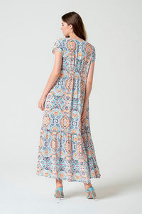 Vestido largo Kage multi