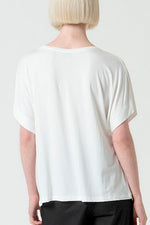 Cargar imagen en el visor de la galería, Camiseta elastica lica blanco
