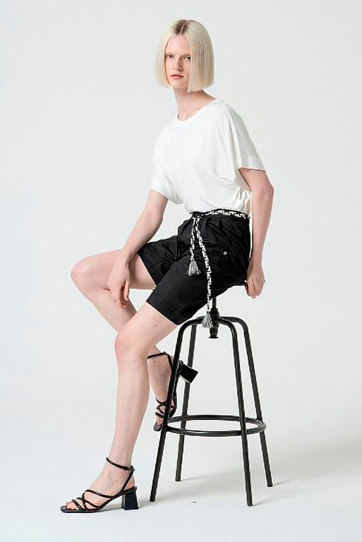 Camiseta elastica lica blanco