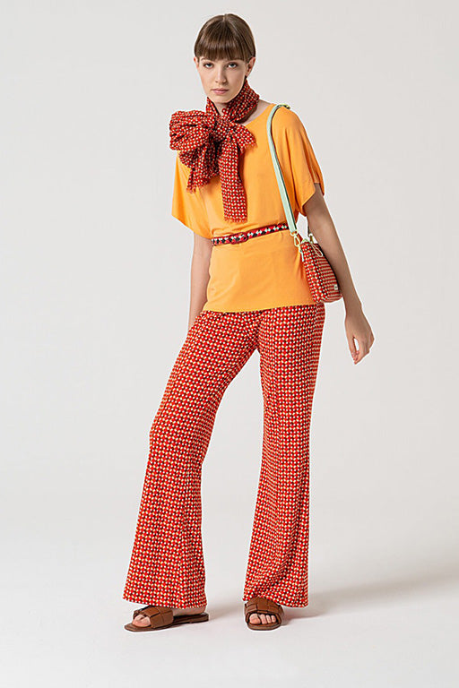 Camiseta elastica lica mandarina