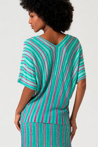 Jersey tais turquesa