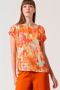 Camiseta satinada taki multi