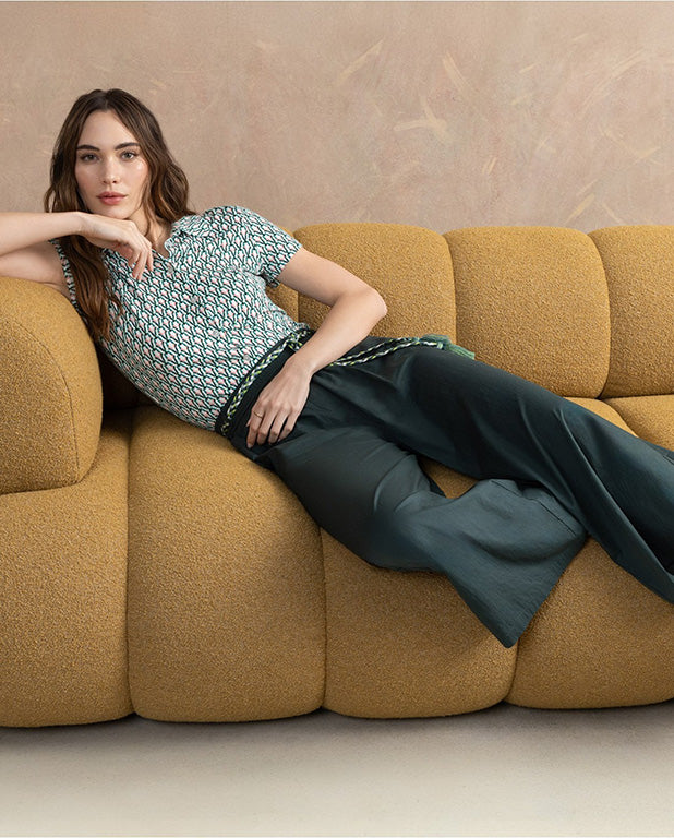 Pantalon lion verde botella