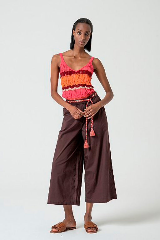 Pantalon lion marron