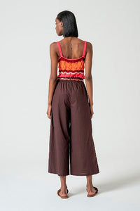Pantalon lion marron