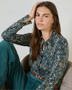 Camisa elastica alra verde