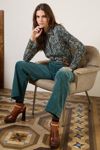 Camisa elastica alra verde