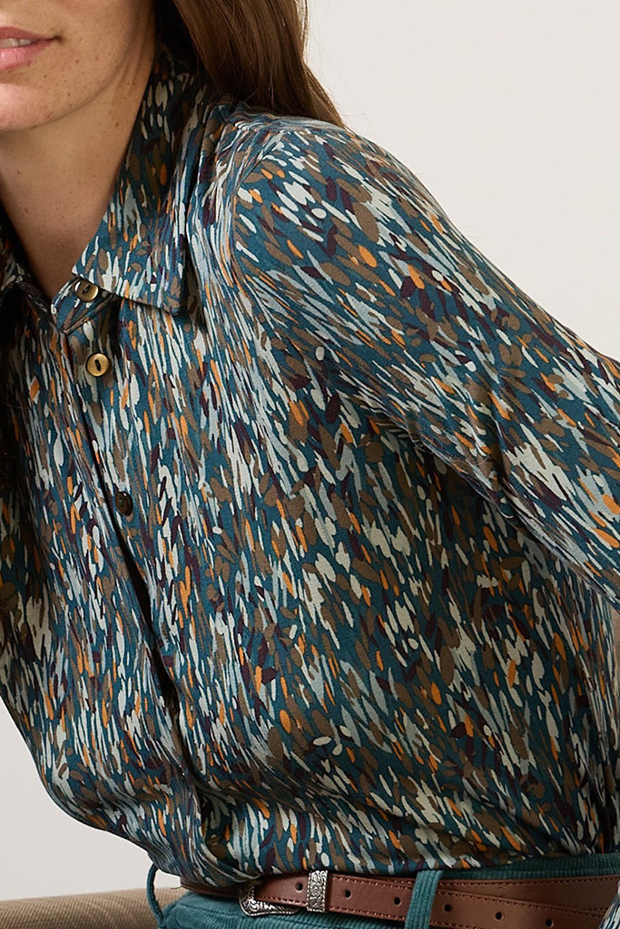 Camisa elastica alra verde