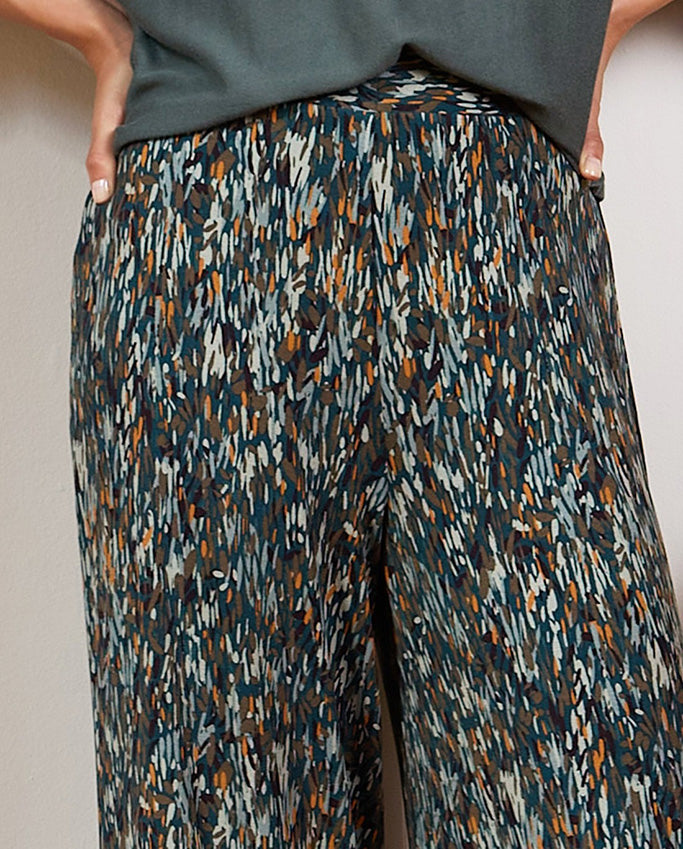 Pantalon alra azul petroleo