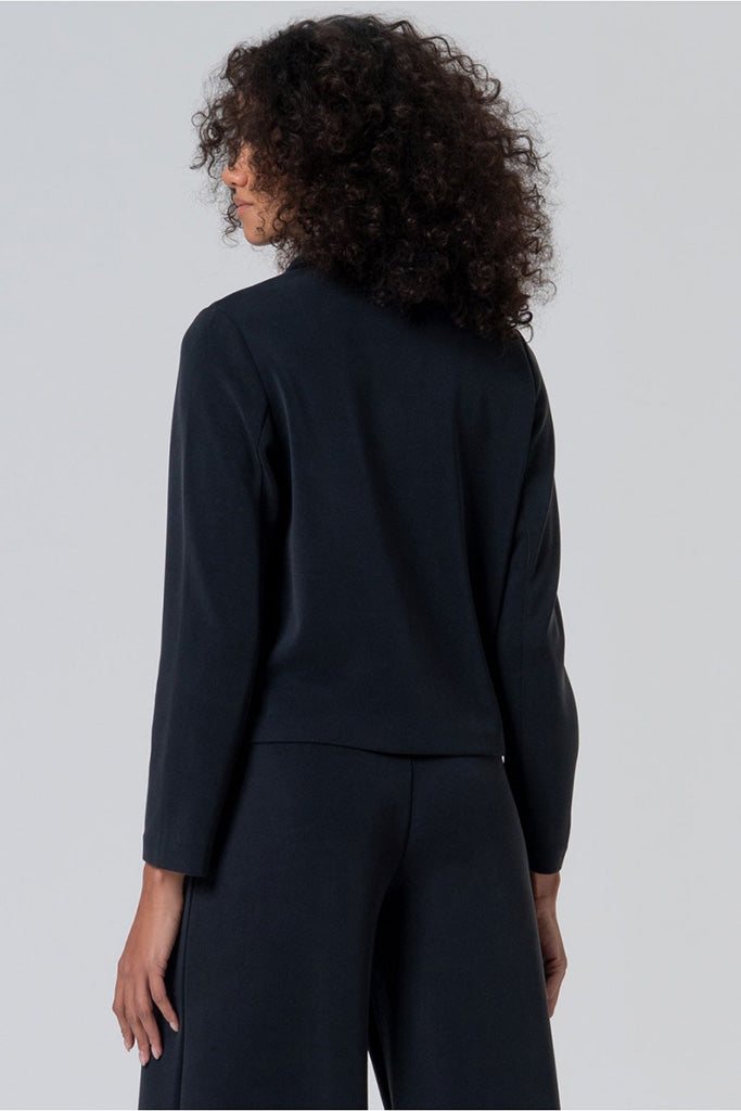 Chaqueta corta lida negro