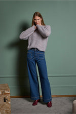 Cargar imagen en el visor de la galería, Vaquero lije azul
