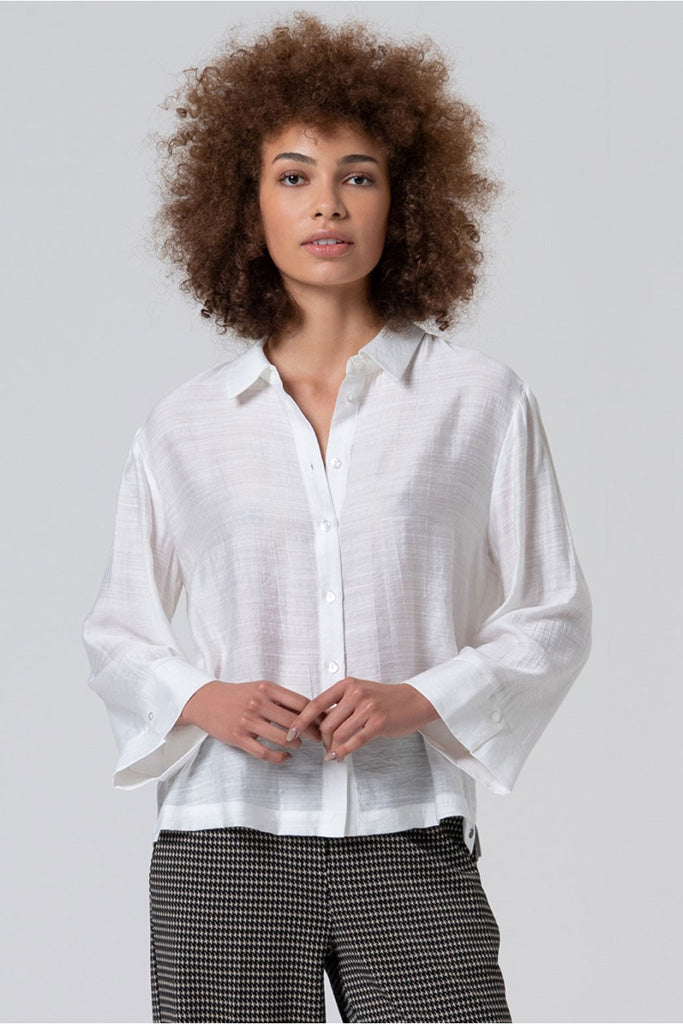 Camisa oversize livo blanco