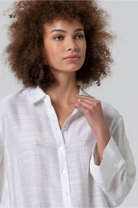 Camisa oversize livo blanco