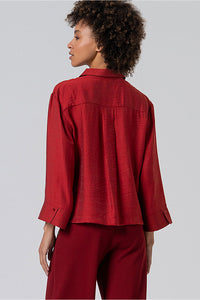 Camisa oversize livo teja