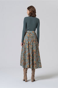 Falda midi omsa multi