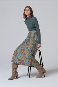 Falda midi omsa multi