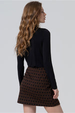 Cargar imagen en el visor de la galería, Falda corta irda negro
