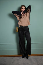 Cargar imagen en el visor de la galería, Jersey bicolor liko beig
