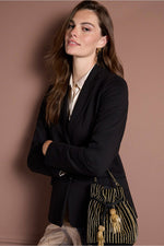 Cargar imagen en el visor de la galería, Blazer lisa negro
