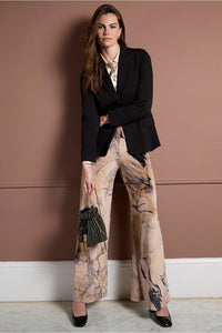 Blazer lisa negro