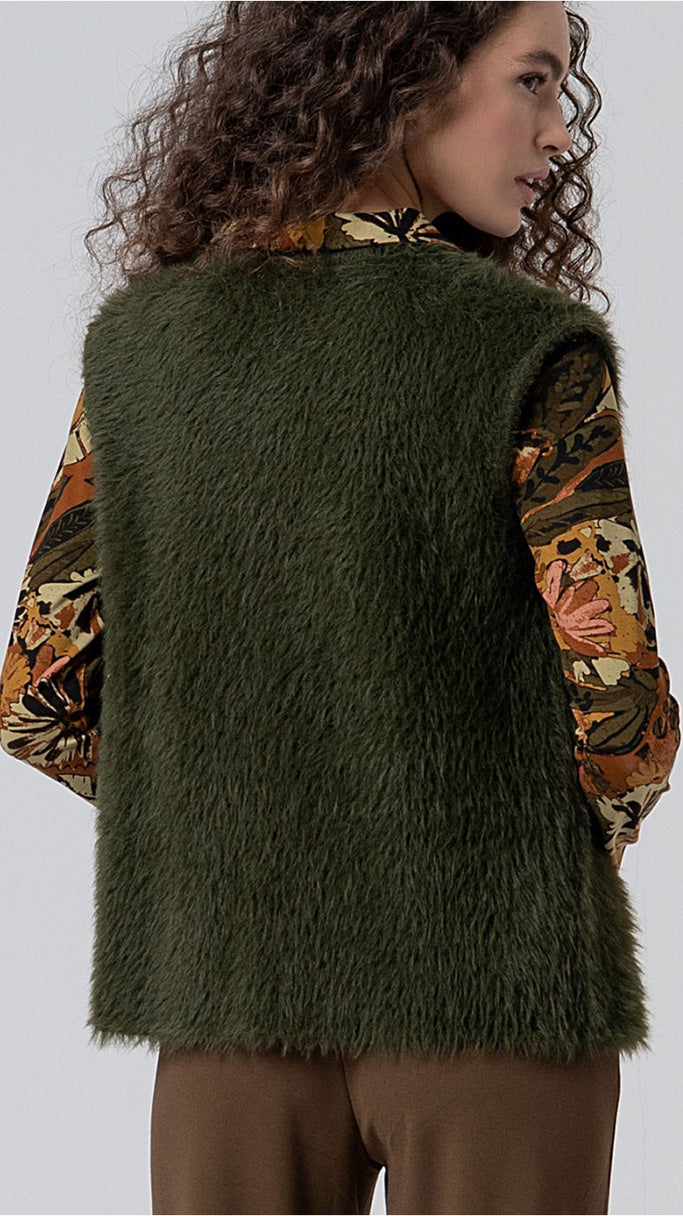 Chaleco mafe verde