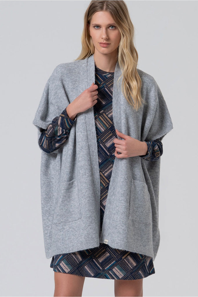 Vestido corto mali azul