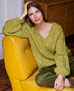 Cargar imagen en el visor de la galería, Jersey niar kaki
