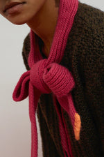 Cargar imagen en el visor de la galería, Cardigan grace marron

