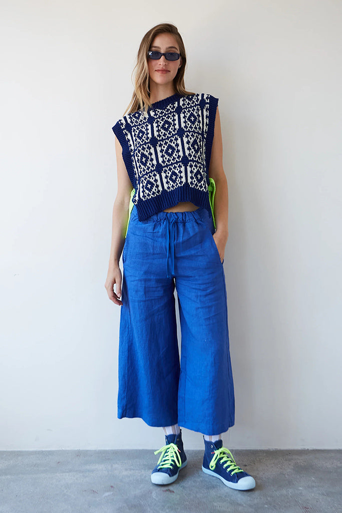 Chaleco gusto azul
