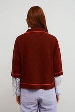 Cargar imagen en el visor de la galería, Cardigan Hope marron
