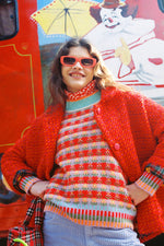 Cargar imagen en el visor de la galería, Jersey blossom rojo
