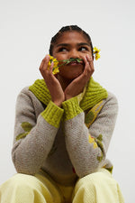 Cargar imagen en el visor de la galería, Jersey daisy gris
