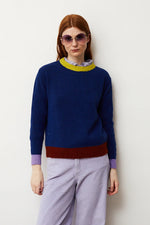 Cargar imagen en el visor de la galería, Jersey moss azul
