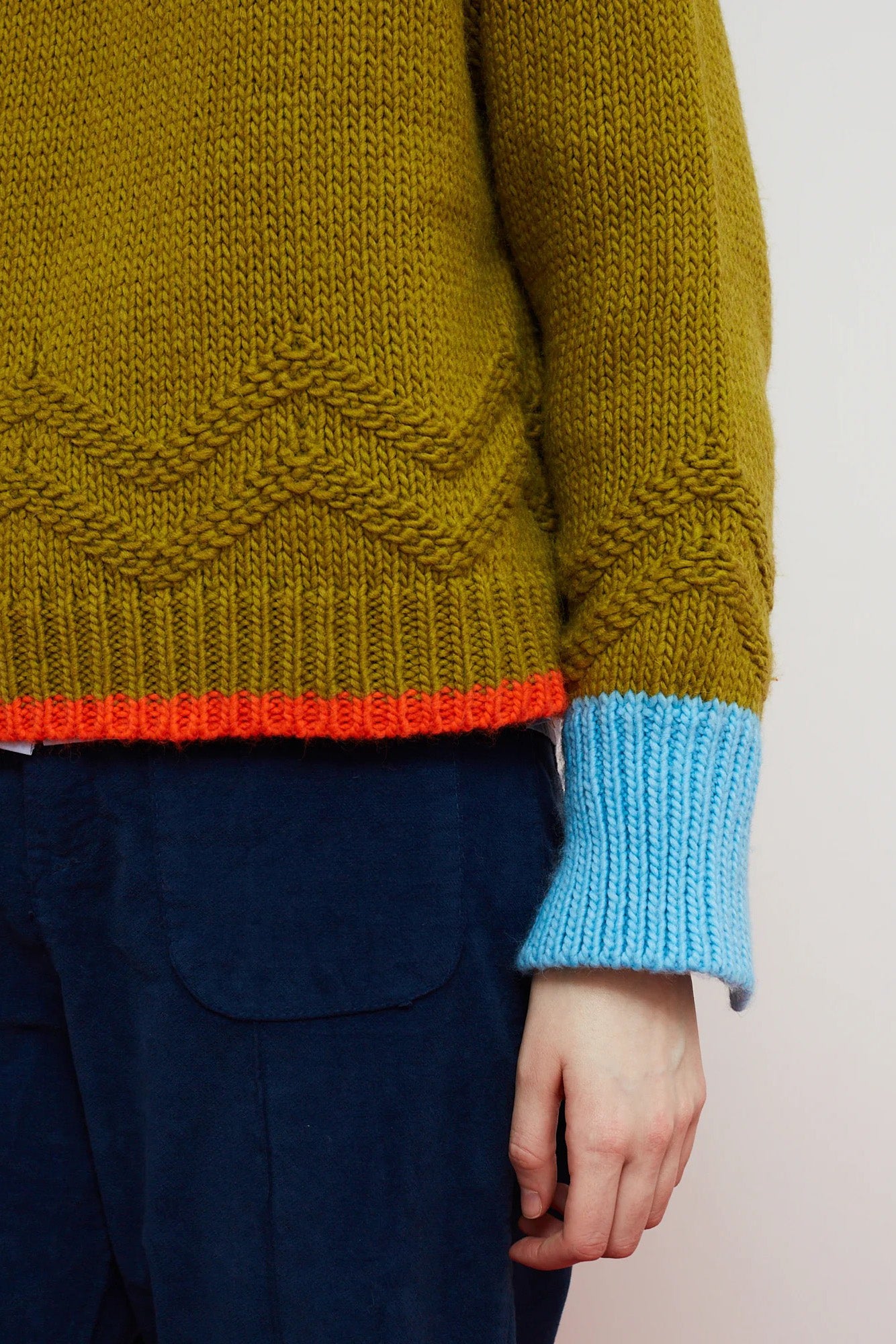 Jersey serpentine ocre