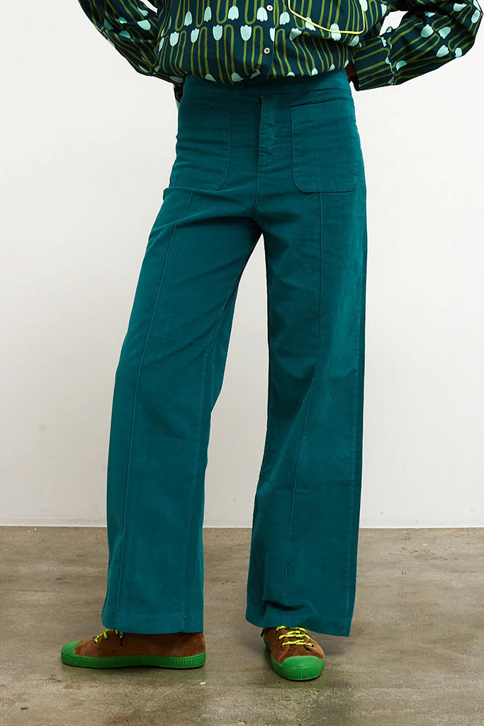 Pantalon Destiny turquesa
