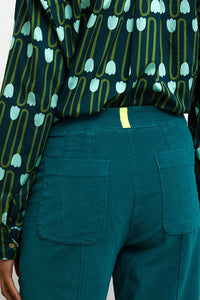 Pantalon Destiny turquesa