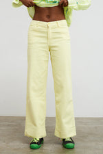 Cargar imagen en el visor de la galería, Pantalon Rose amarillo
