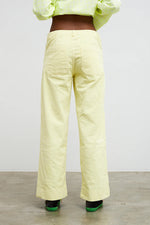 Cargar imagen en el visor de la galería, Pantalon Rose amarillo
