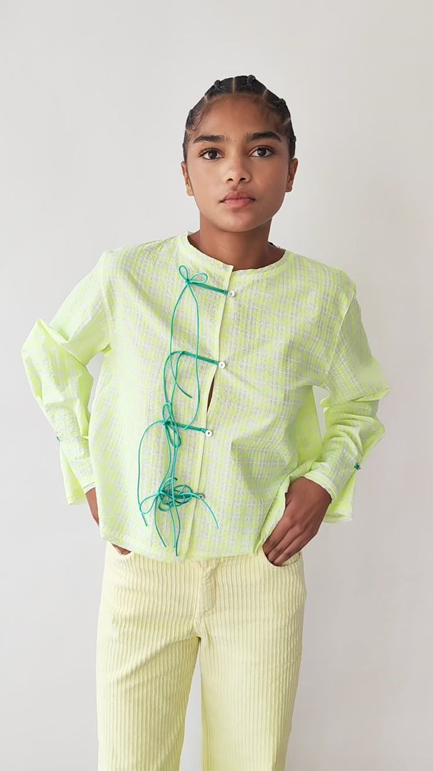 Camisa Fusion amarillo